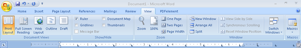 Microsoft Word Information in Marathi