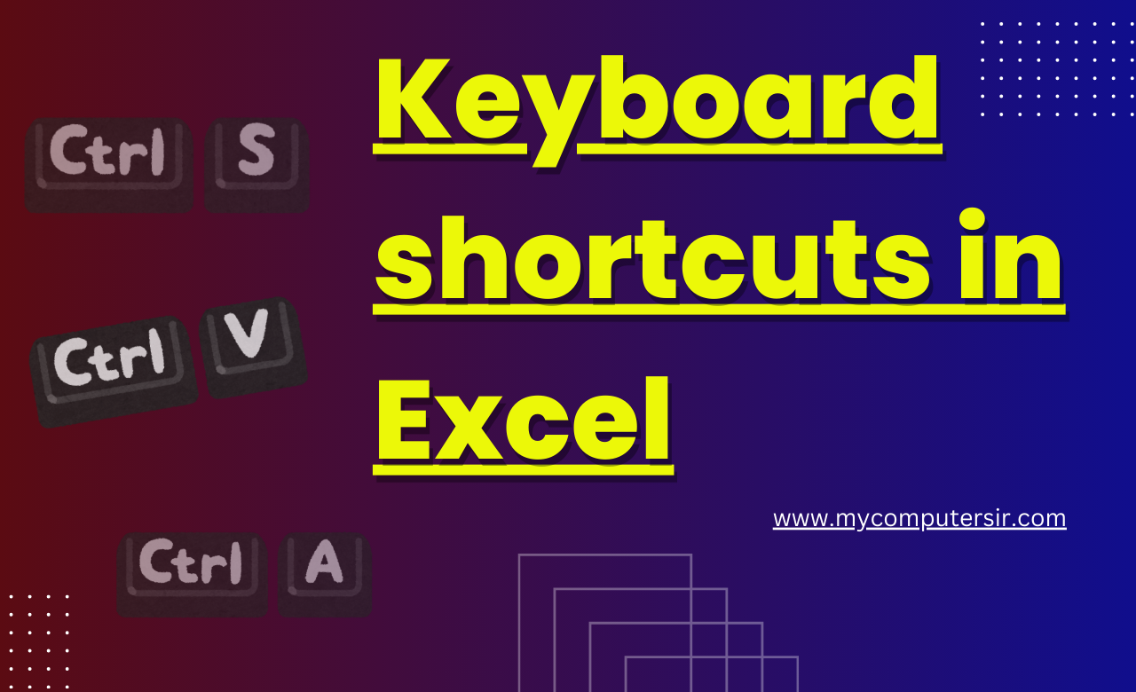 excel shortcut keys