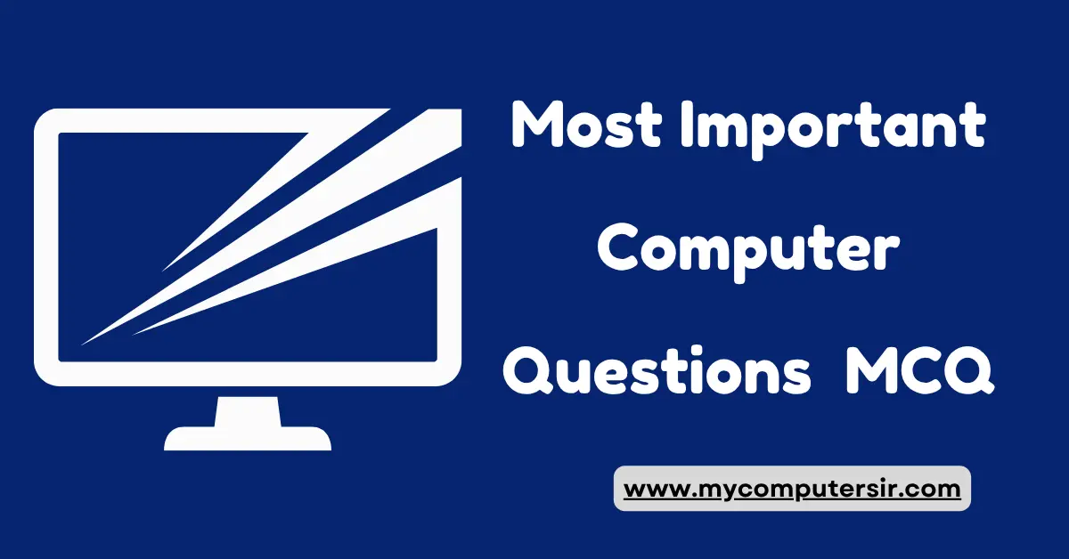 Computer Questions and Answers